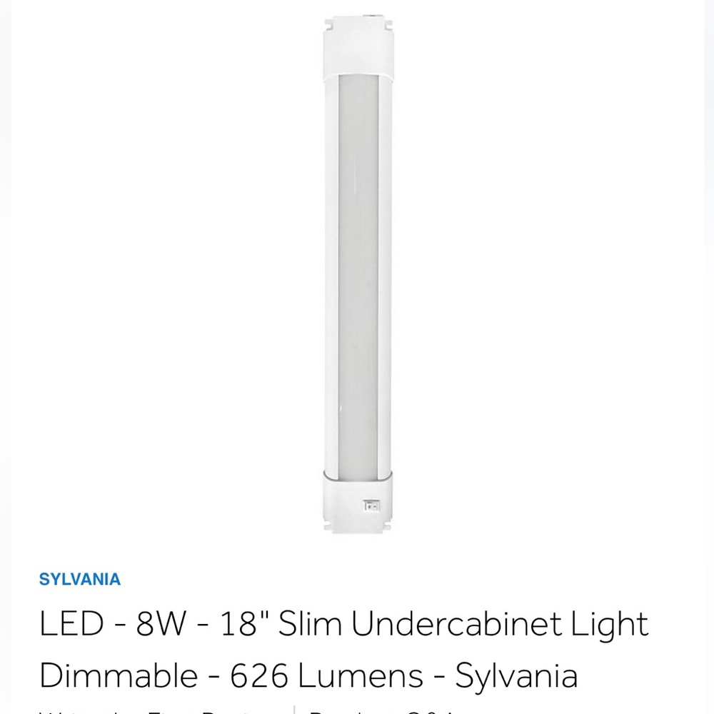Under Cabinet LED light 18”